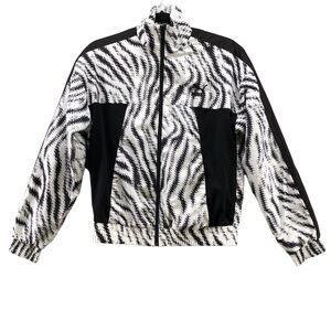 Puma Black and White Zebra Print Jacket